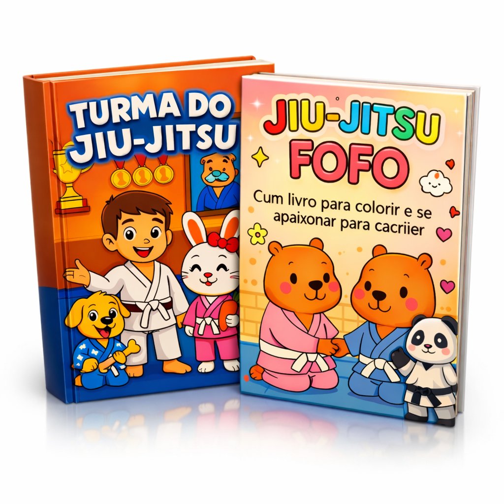 Kit Jiu-Jitsu Fofo + Turma do Jiu-Jitsu